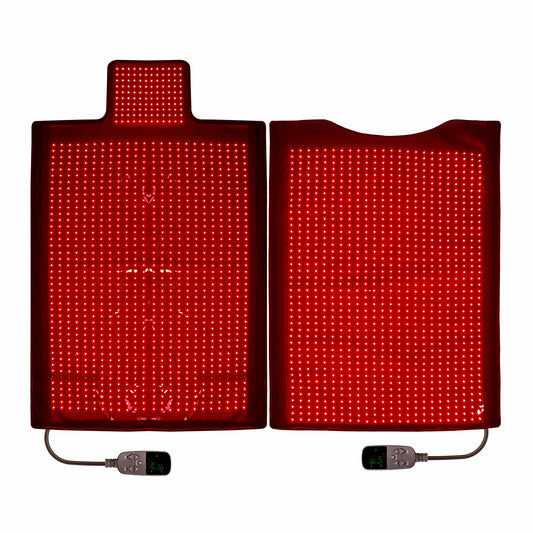 Multifunctional red light therapy sleeping bag