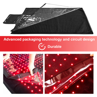 Huwoony® Red and Infrared Light Therapy Mat