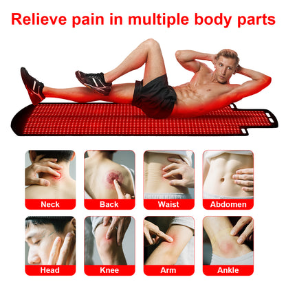 Huwoony® Red and Infrared Light Therapy Mat