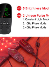 Huwoony® Red and Infrared Light Therapy Mat