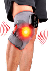 Red light therapy heating knee pad