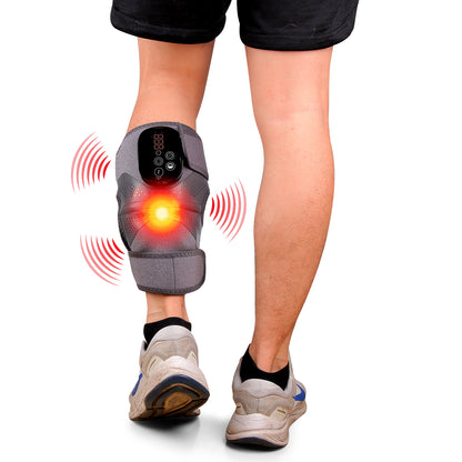 Red light therapy heating knee pad