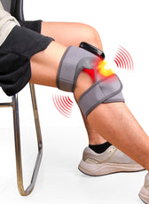 Red light therapy heating knee pad