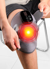Red light therapy heating knee pad