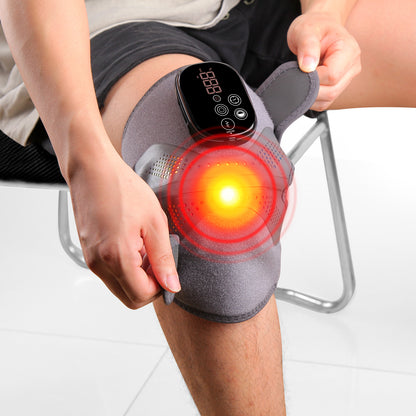 Red light therapy heating knee pad