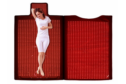 Multifunctional red light therapy sleeping bag